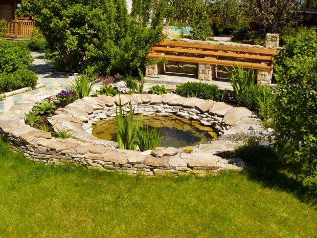 DIY pond in the country: 9 tips for organizing