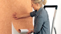 non-woven wallpaper how to paste