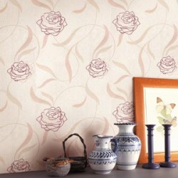 paper wallpaper on the wall