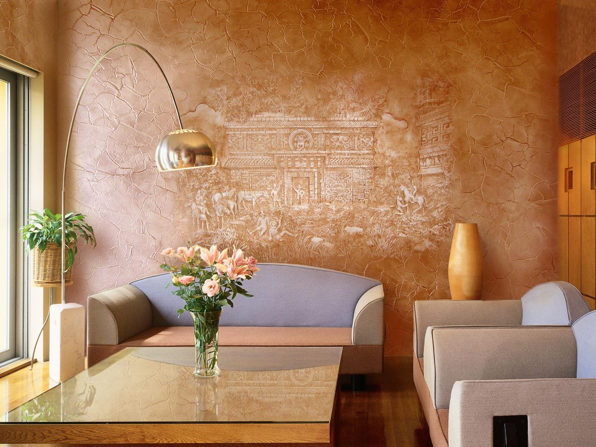 Decorative plaster: types, application, painting