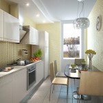 light color for a small kitchen