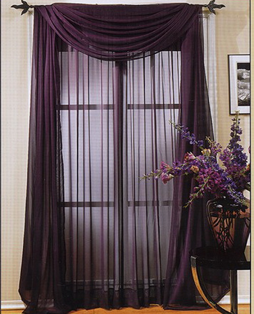 The choice of fabric for curtains: type, color, design
