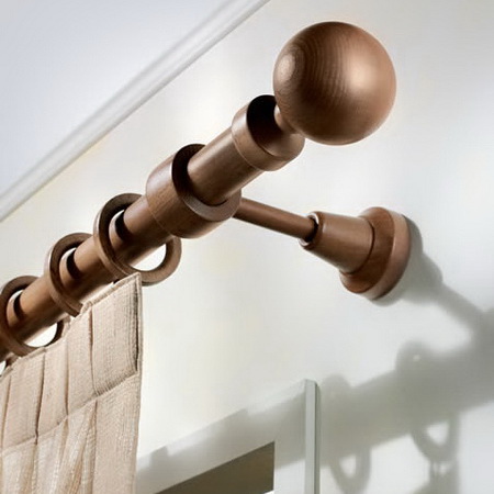 How to choose the curtain rod for curtains: material, fastening, accessories