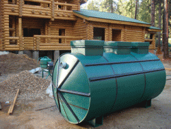 septic tank for giving metal