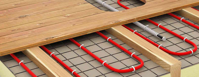 Do-it-yourself installation of a water heated floor: video, schemes, technology