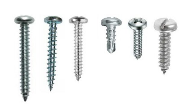 varieties of screws