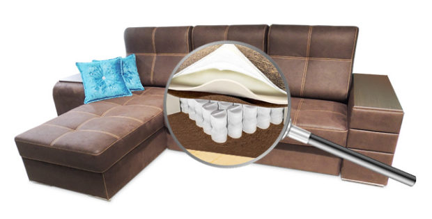 12 tips om vilket fyllmedel för en soffa är bättre att välja