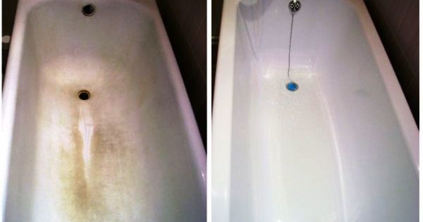 12 manieren om uw bad thuis te ontdoen van tandplak en roest