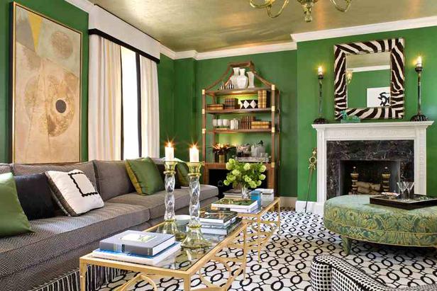 7 tips for using green in the interior + photo