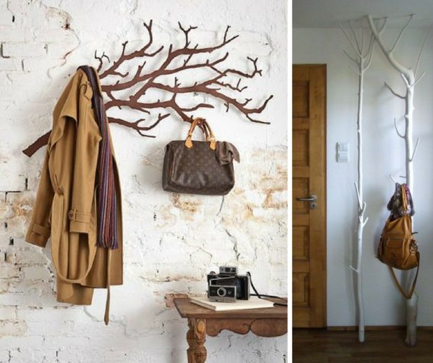 6 rules for choosing clothes hangers in the hallway: wall and floor models