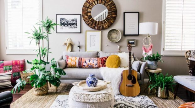 Boho style in the interior: 10 tips for creating + photo
