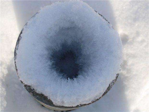 6 ways to defrost a water pipe and sewer