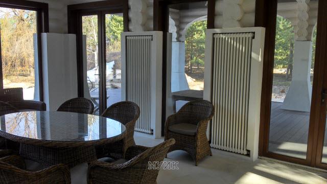 Features of heating in a wooden house