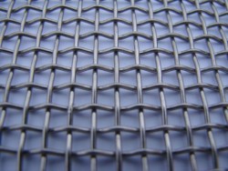 Corrugated mesh