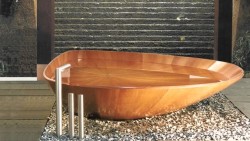Wooden bathtubs