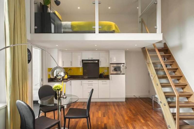 The mezzanine floor in the apartment: 9 tips for arranging