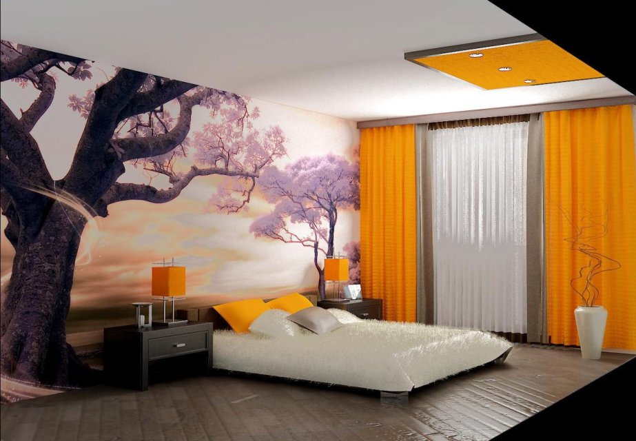 10 guļamistabu sienas materiāli