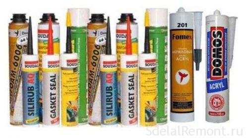 10 tips for choosing a sealant: types, types, properties and applications