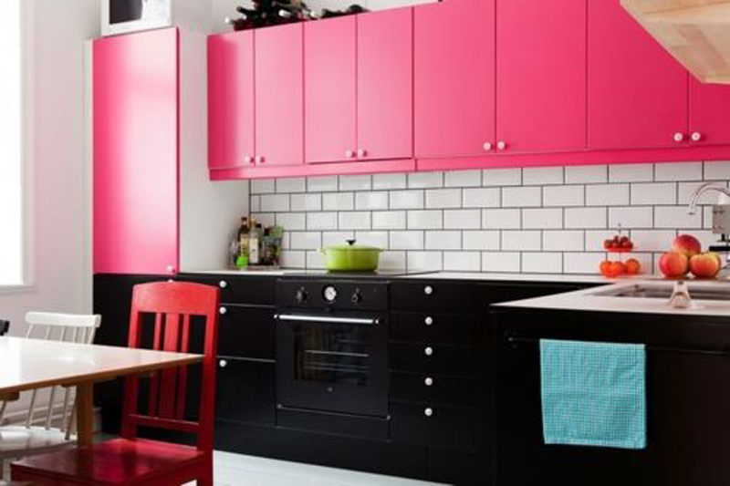 6 petua di mana fasad dapur untuk dipilih: bahan dan warna