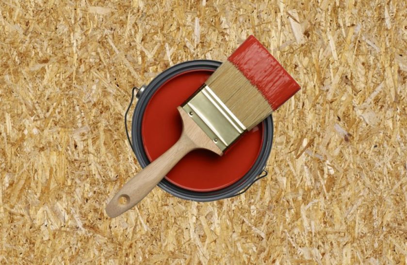 How to paint the OSB plate outside and inside the house: 8 tips