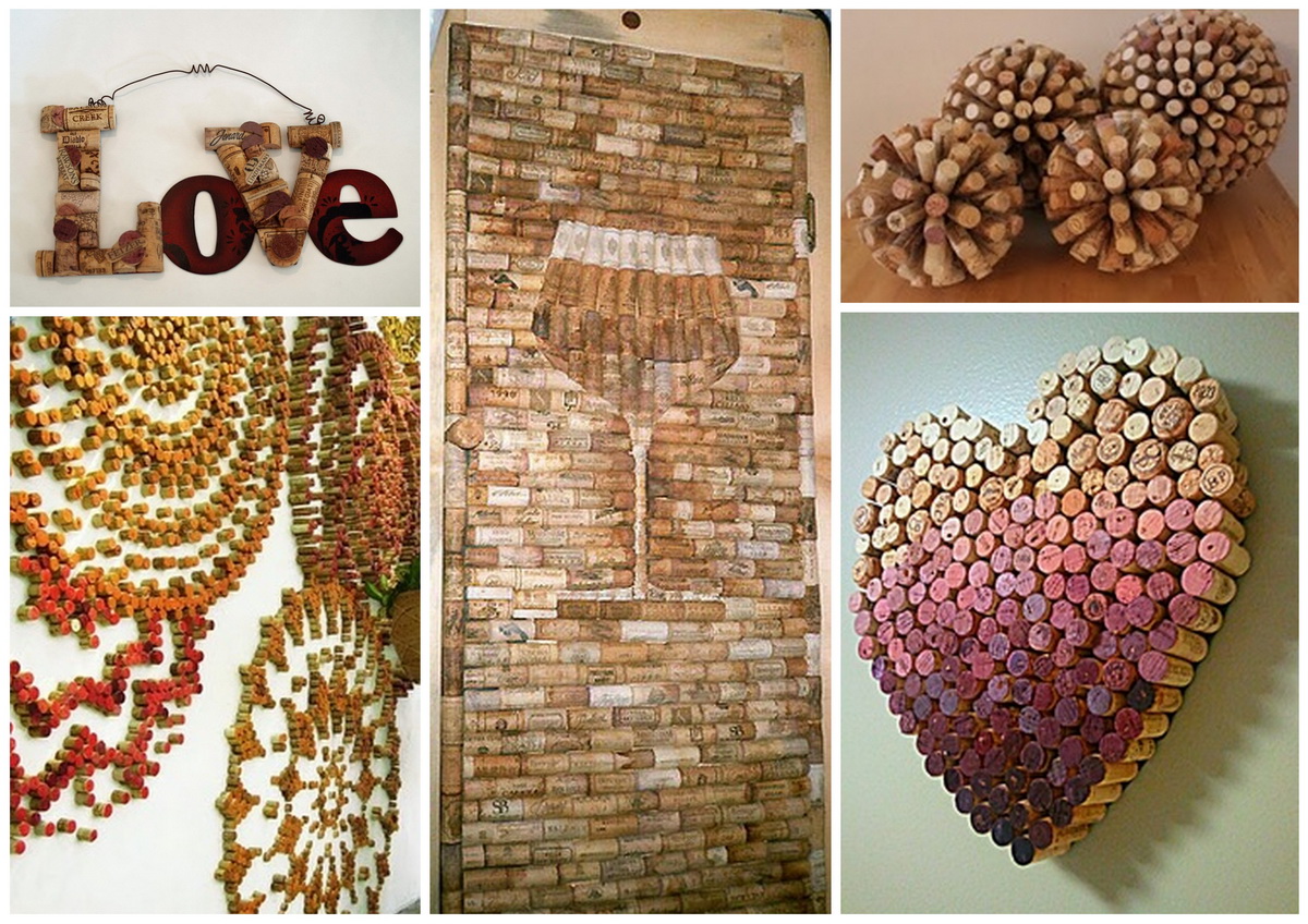 40 ideas for crafts from wine corks for home and garden