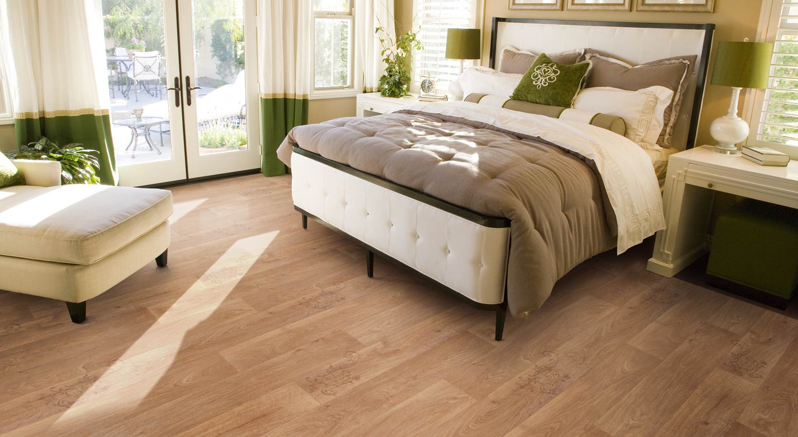 10 materials for finishing the floor in the bedroom