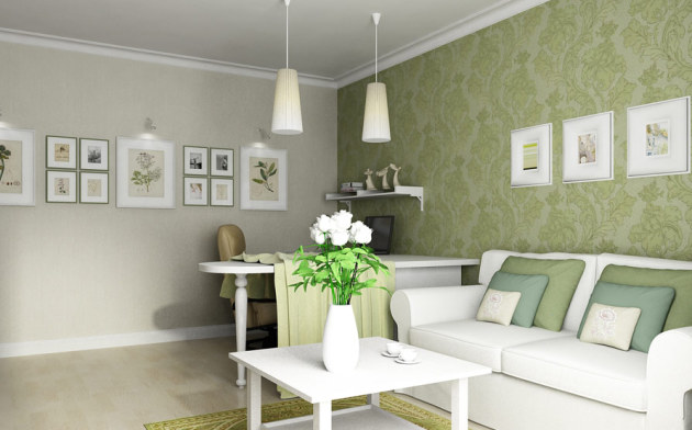 Apa wallpaper untuk dipilih untuk ruang tamu: paparan, warna, corak, gaya