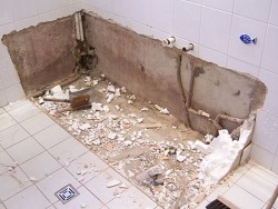 bathroom repair dismantling 3