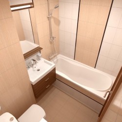 2 vonios kambario remonto projektas