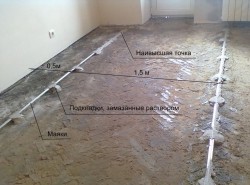 cement-sand floor screed 2