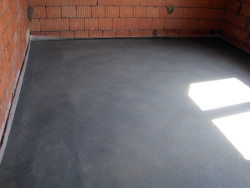 cement-sand floor screed
