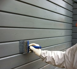 insulating the garage from the inside with heat-insulating paint