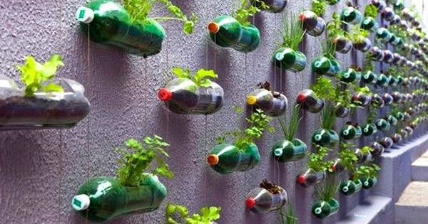 16 ideeën voor handwerk uit plastic flessen voor het geven van + foto