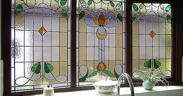 11 tips for using stained glass in the interior + photo